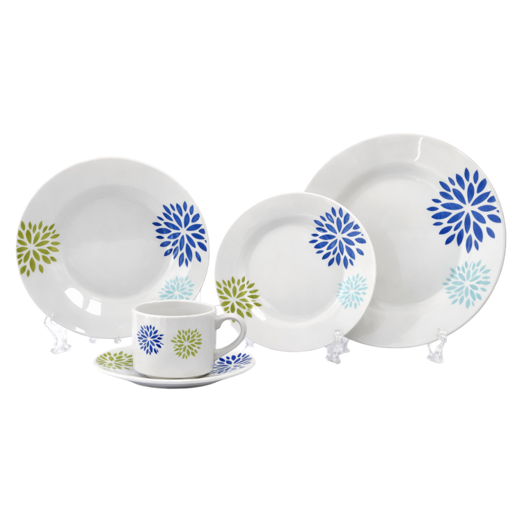 Vajilla de porcelana 20 piezas