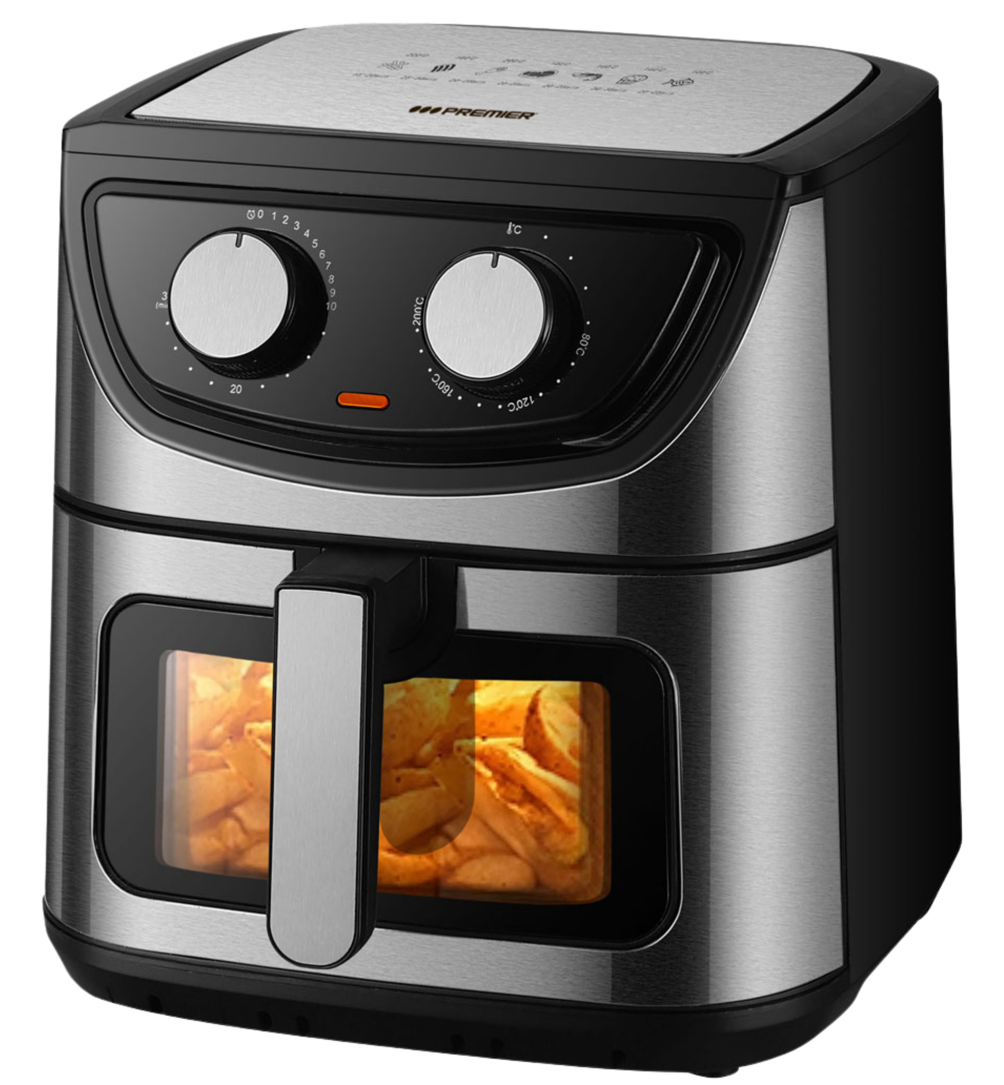 Freidora sin aceite 8Lts premier, NEGRO FRD-8864AF(B)