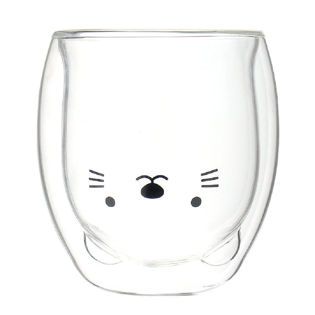 Taza doble de gatito
