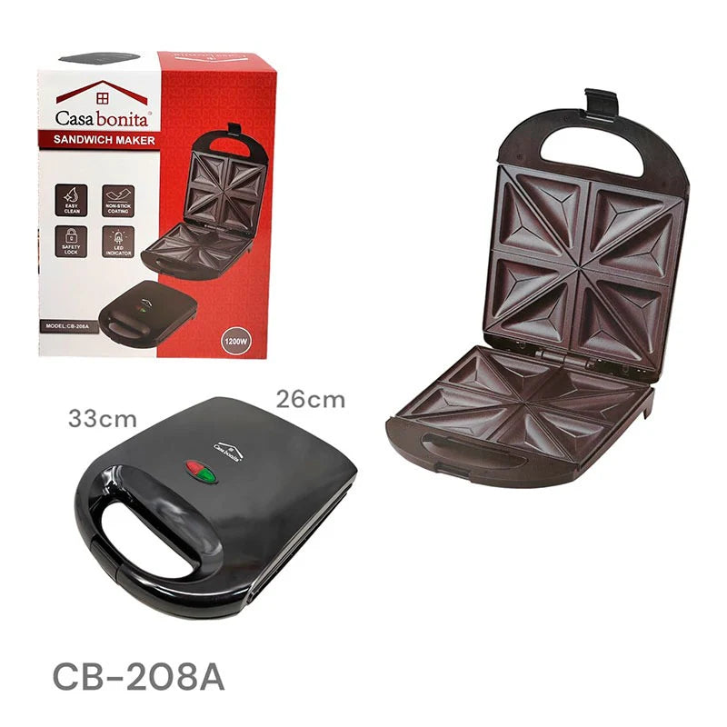 Sandwichera 4 slice casa bonita