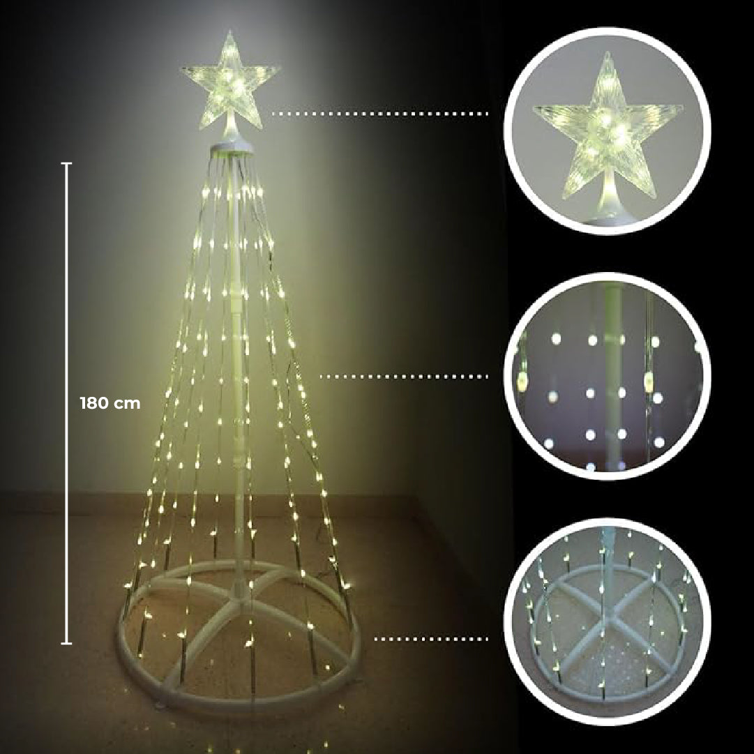 arbol electrico navideño 1.8mts
