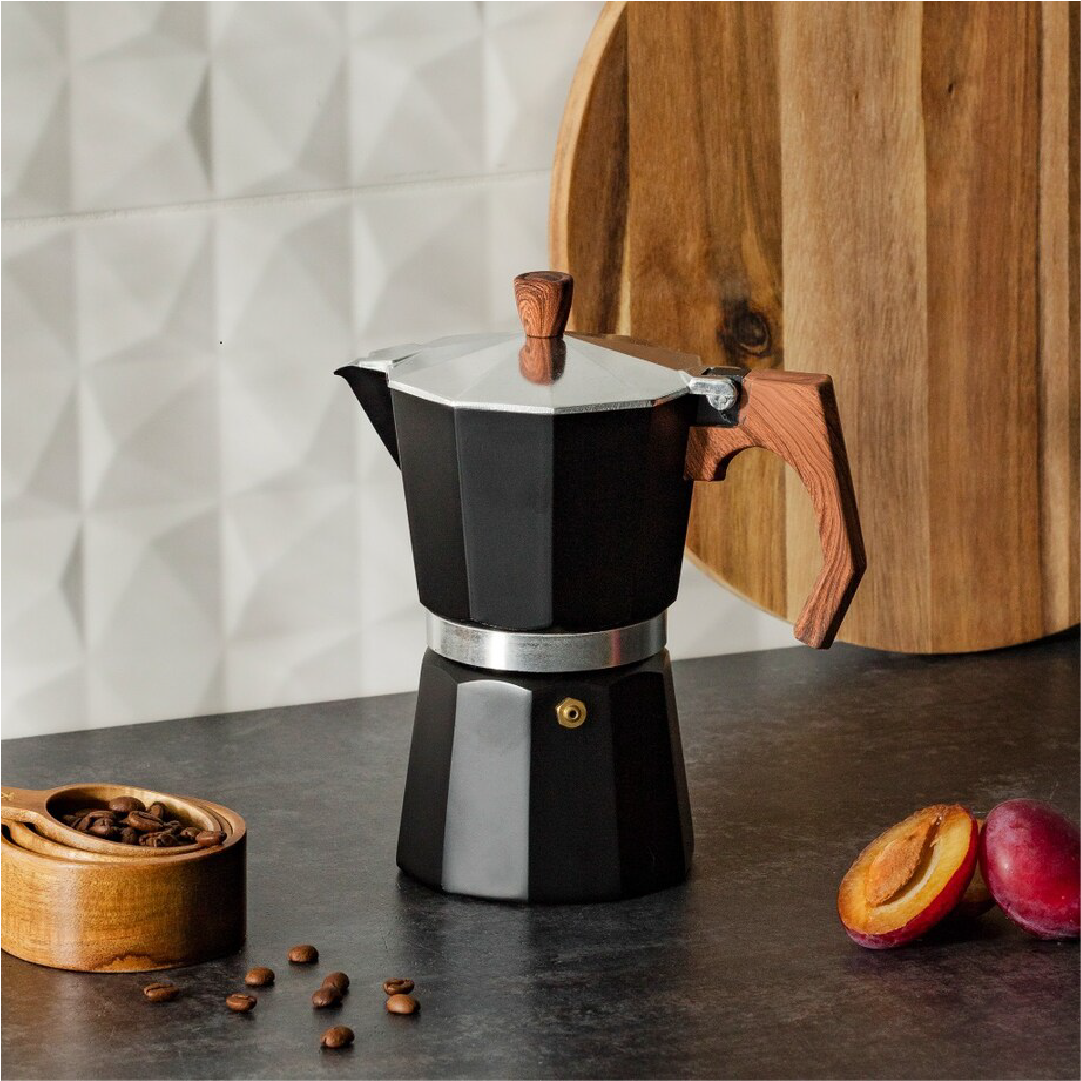 Cafetera italiana lotus 6 tazas