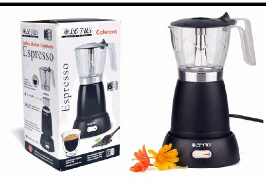 Cafetera italiana de espresso lotus