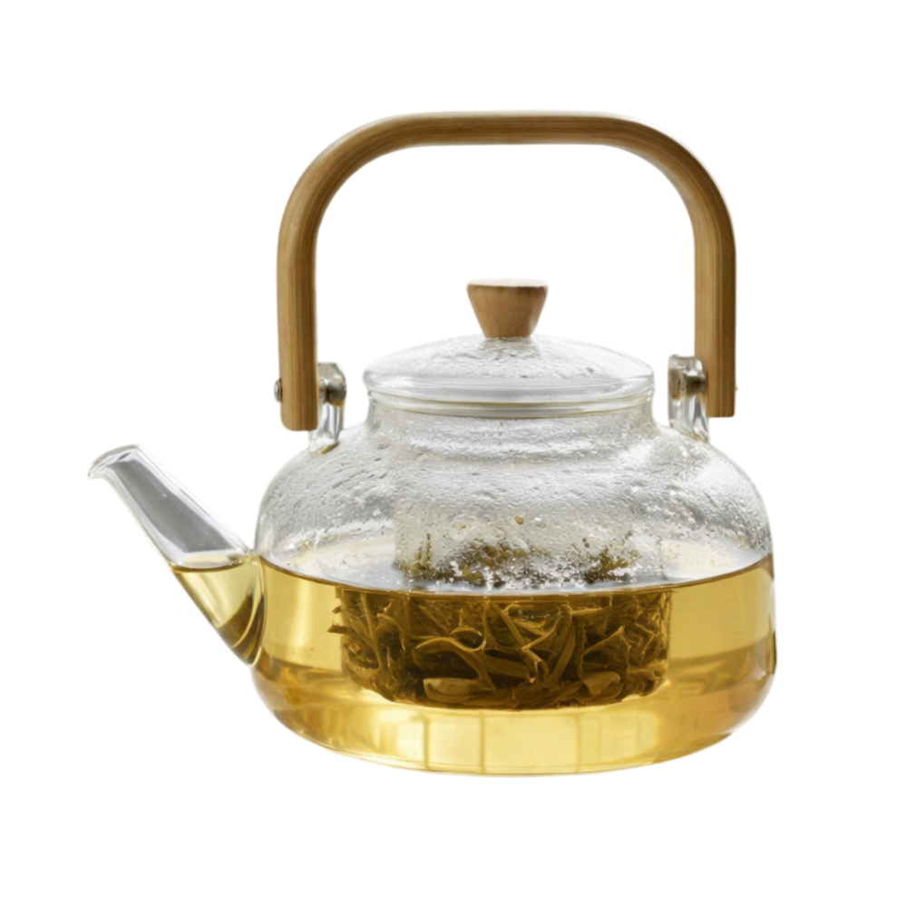 Tetera de vidrio