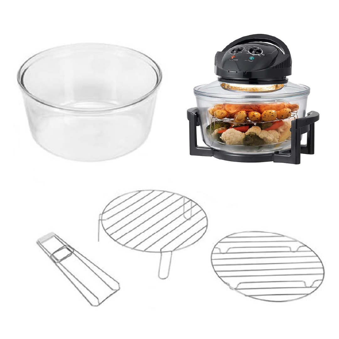 Horno de alógeno crystal cuisine