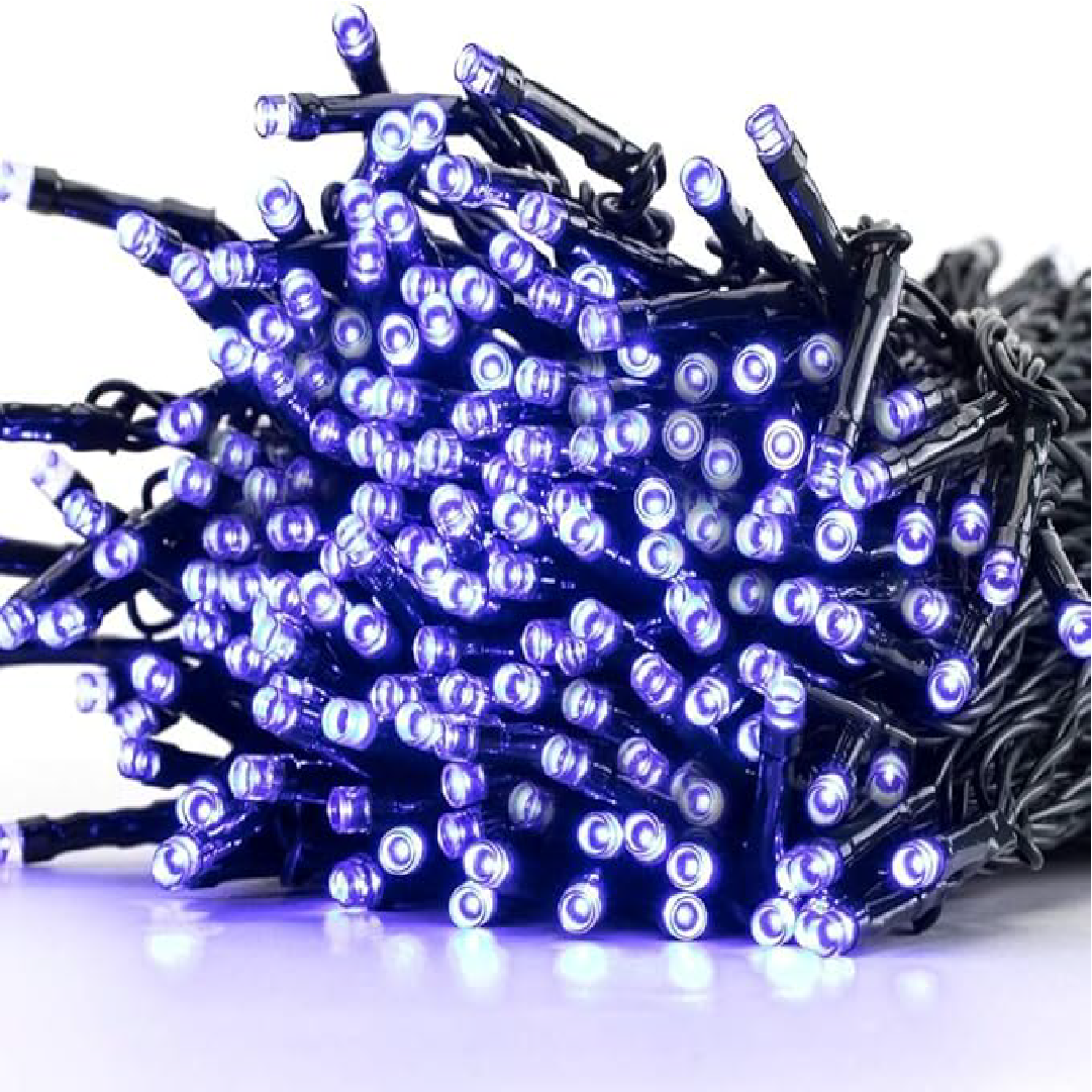 Luces eléctricas 100 leds 9 mts