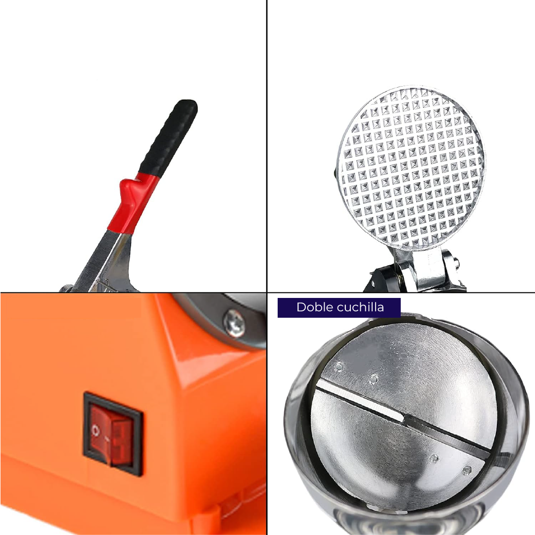 Maquina de hielo doble cuchilla  My Home