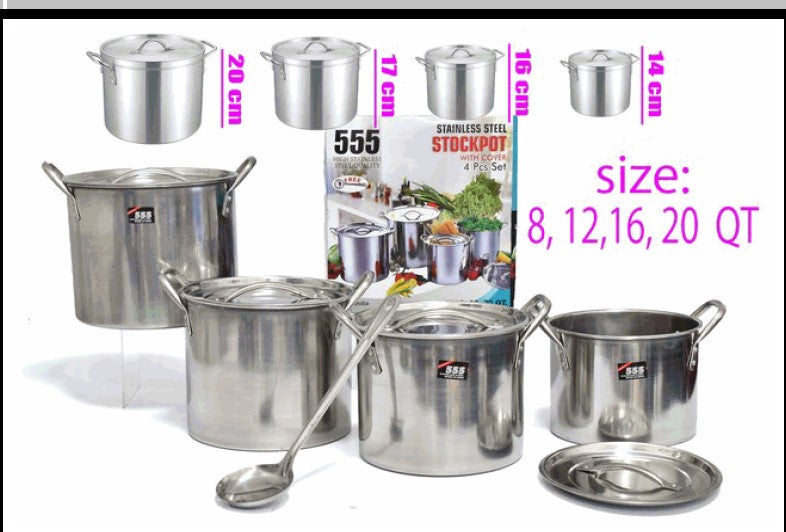 ollas de aluminio