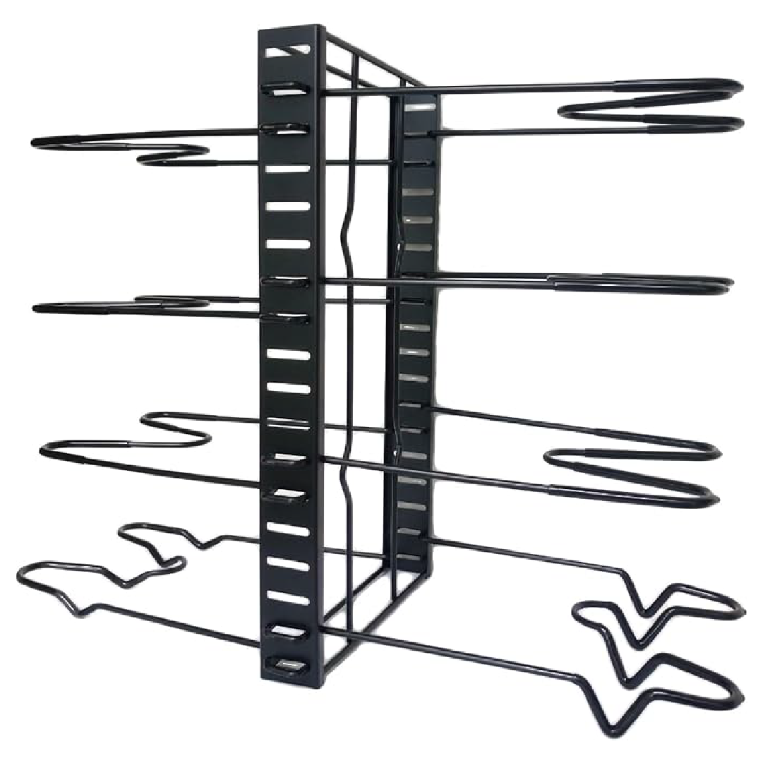 Organizador de cocina para sartenes y ollas