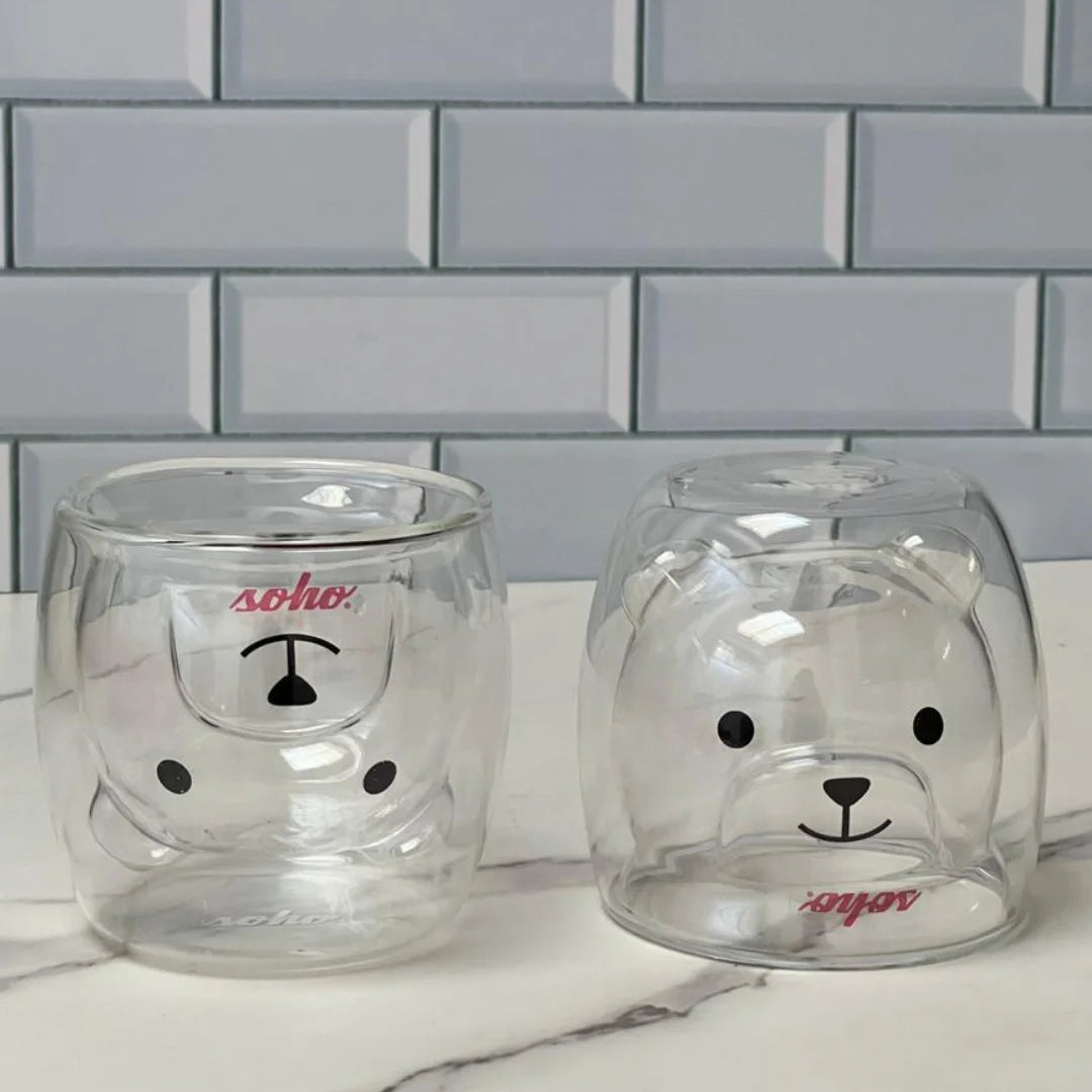 Tazas doble fondo osito